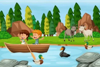 cartoon jigsaw puzzle