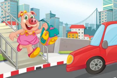 cartoon jigsaw puzzle