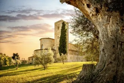 Ciudades Medievales-Montalcino(Italia) jigsaw puzzle
