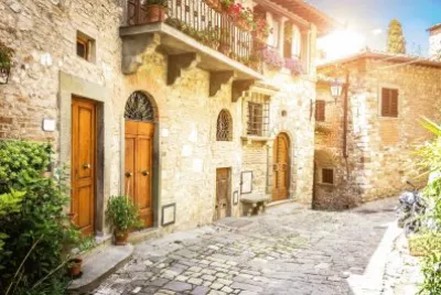 Montefioralle-Toscana