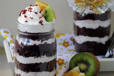 Chocolate   Fruits Cake