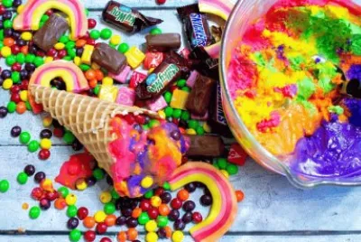 Rainbow Ice Cream