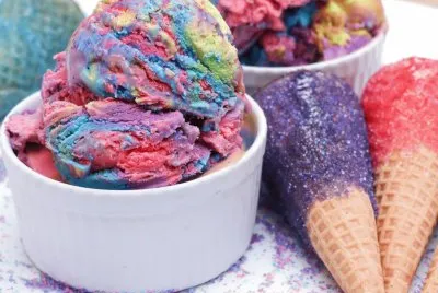 Rainbow Ice Cream
