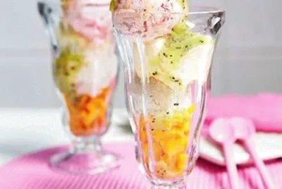 פאזל של Ice Cream Fruits