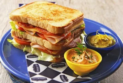 פאזל של Salad   Ham sandwich
