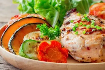 פאזל של Chicken and Vegetable