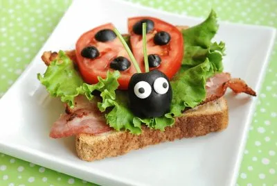 Ladybug Sandwich