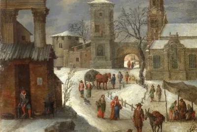 paesaggio innevato