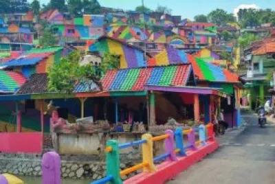 Colorful jigsaw puzzle