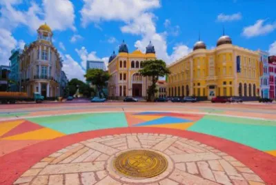 Colorful jigsaw puzzle