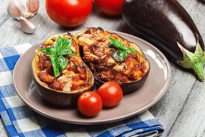 Stuffed Eggplant