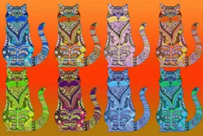 Colour cats