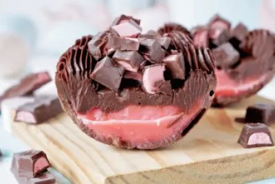 Strawberry Chocolate Egg