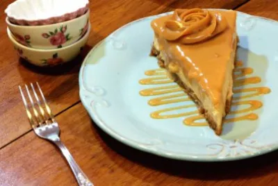 Caramel cheesecake
