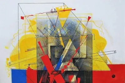 Giallo, rosso e blu