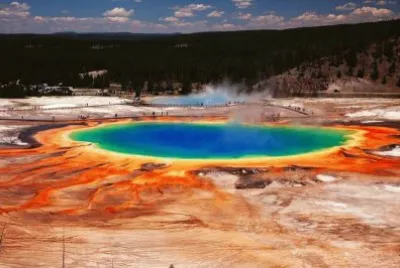 Gran Prismatic Spring jigsaw puzzle
