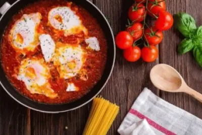 Tomato Sauce   Basil Pasta