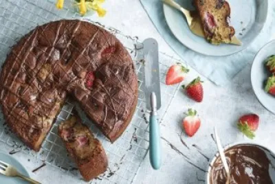 Chocolate   Strawberry Cake