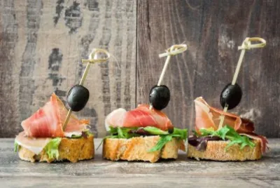 פאזל של Ham   Vegetable Bruschetta