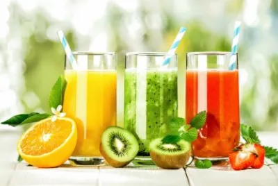 פאזל של Orange Kiwi   Strawberry Juice