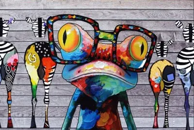 La grenouille rigolote