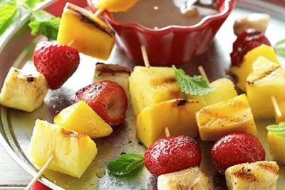 Chocolate Fondue   Fruits
