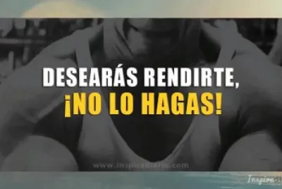 no RENDIRSE
