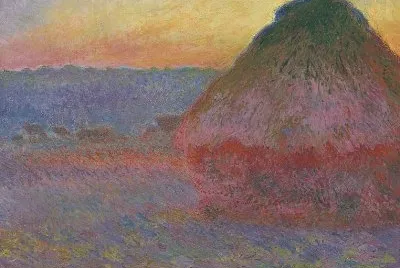 Monet Grainstack in the Sunlight