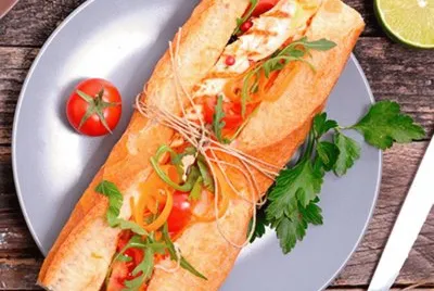 Chicken   Vegetable Sandwich
