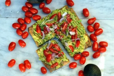 Avocado   tomato Toast