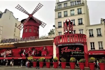 פאזל של Moulin Rouge, ParÃ­s.