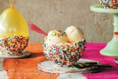 Ice Cream Chocolate Bowl