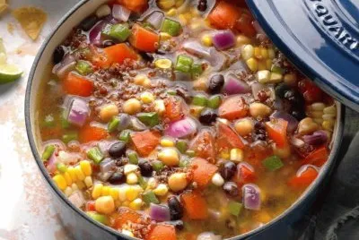 Chickpea Tortilla Soup