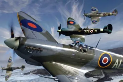 WWII planes montage jigsaw puzzle