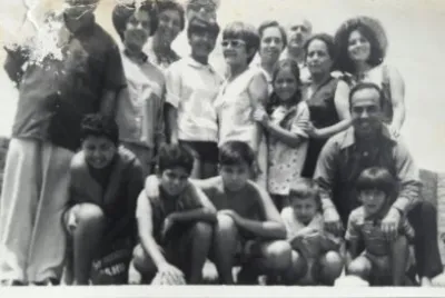 Familiares en Punta Hermosa...1969