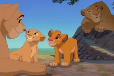 פאזל של Lion King Nala and Simba