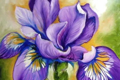 פאזל של Purple Iris