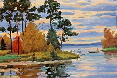 Volgin paysage russe
