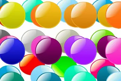Boules colorÃ©es