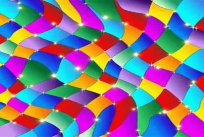 å½©è‰²èƒŒæ™¯ jigsaw puzzle