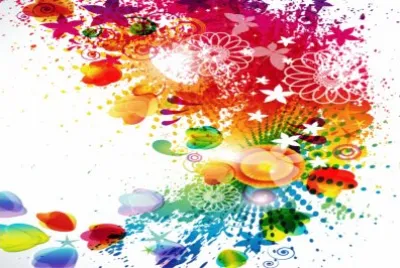 å½©è‰²èƒŒæ™¯ jigsaw puzzle