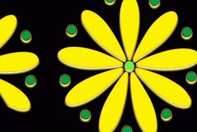 Fleurs jaune jigsaw puzzle