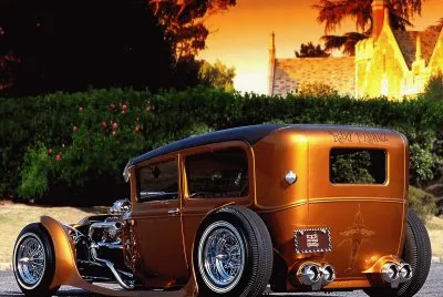 Hot Rod Cars jigsaw puzzle