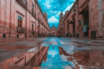 CALLES DE MORELIA, MICHOACAN