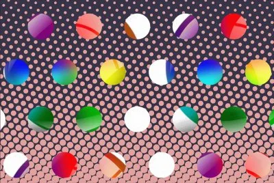 Boules colorÃ©es