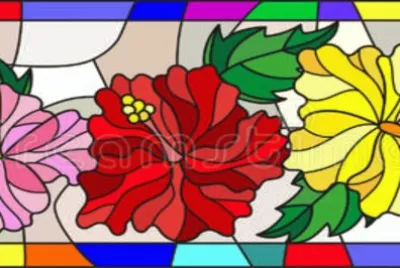 å½©è‰²çŽ»ç’ƒèƒŒæ™¯ä¸€æ‹†ä¸‰ jigsaw puzzle