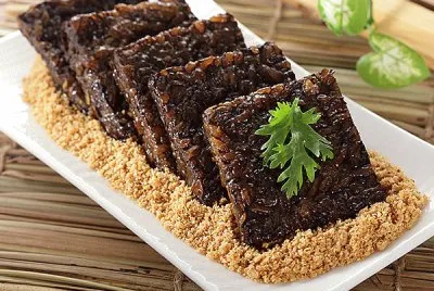 Pigs blood cake
