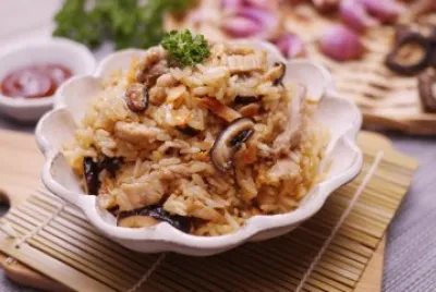 Glutinous oil rice