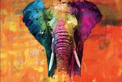 Elephant jigsaw puzzle