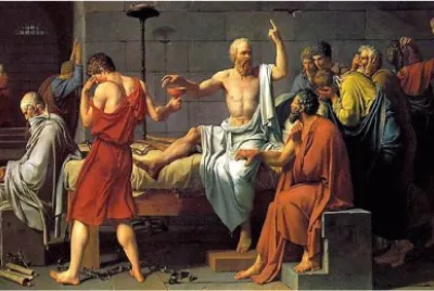 JACQUES LOUIS DAVID (SOCRATES)